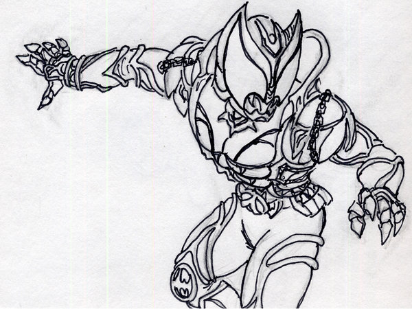 600x450 rider art drawing drawing skill - Drawing Rider