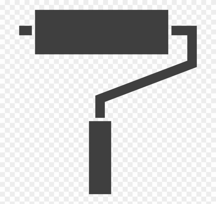 880x830 Paint Rollers Paintbrush Watercolor Painting Drawing - Drawing Rollers