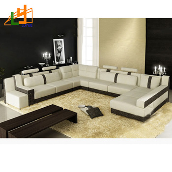 350x350 european style seater sectional u shaped drawing room couch set - Drawing Room