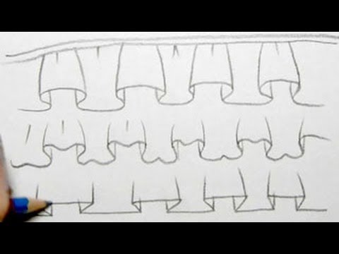 480x360 How To Draw Basic Ruffles Ways - Drawing Ruffles
