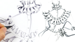 290x163 Fashion Art How To Videos - Drawing Ruffles