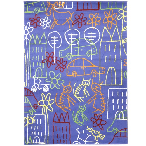 500x500 kids' sketch drawing rug temple webster - Drawing Rug