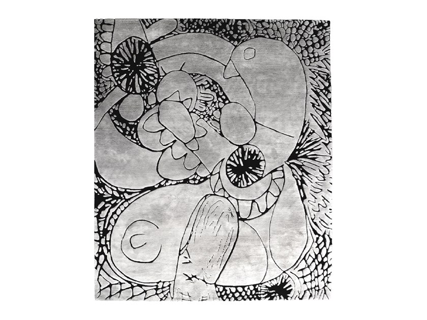 840x630 rectangular wool rug automatic drawing - Drawing Rug