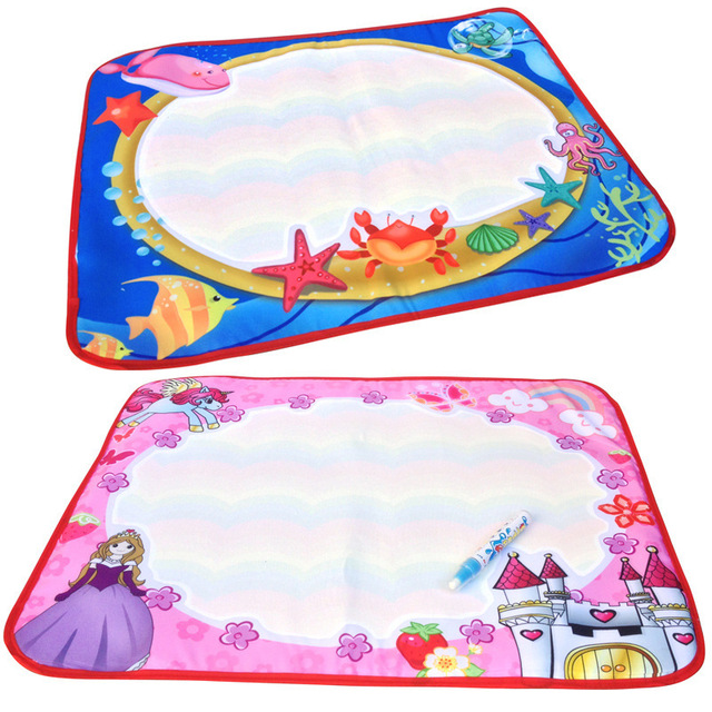640x640 Magic Doodle Painting Mat Drawing Pen Water Drawing Play - Drawing Rug