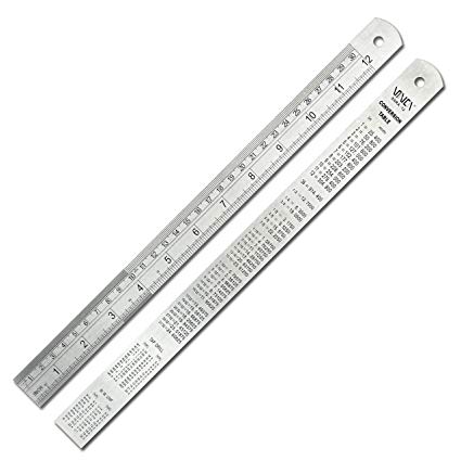 425x425 Vinca Ssra Stainless Steel Office Drawing Ruler - Drawing Ruler