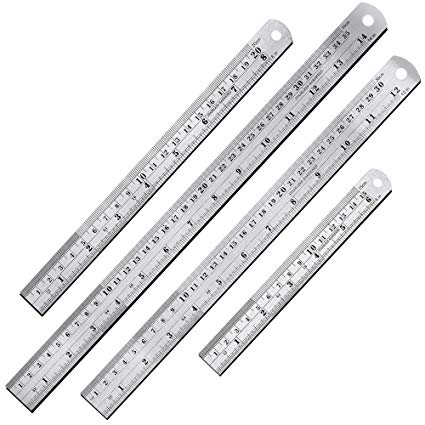425x425 Mr Pen Steel Rulers, Pieces - Drawing Ruler
