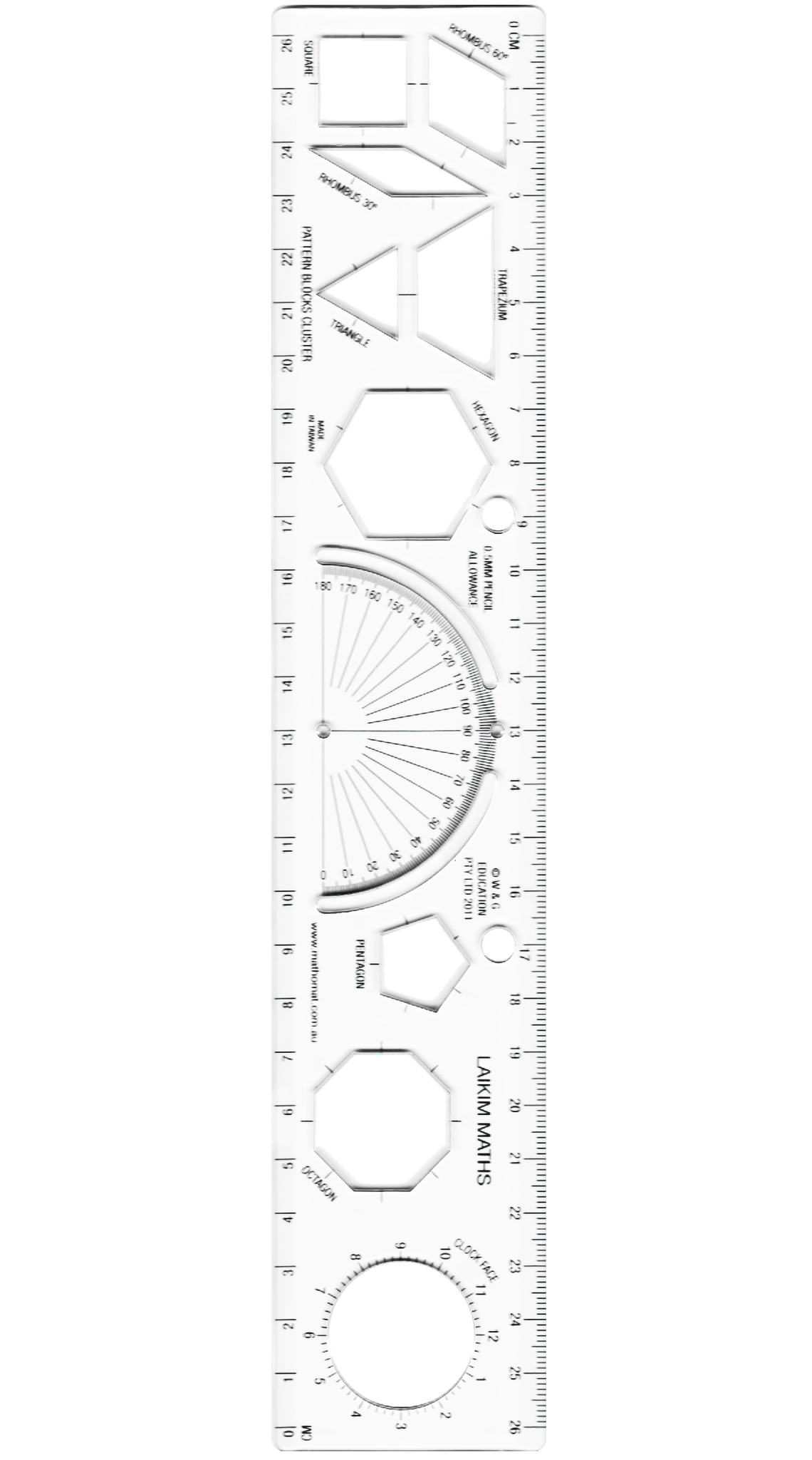 1140x2048 laikim maths ruler for primary school students mathomat geometry - Drawing Ruler