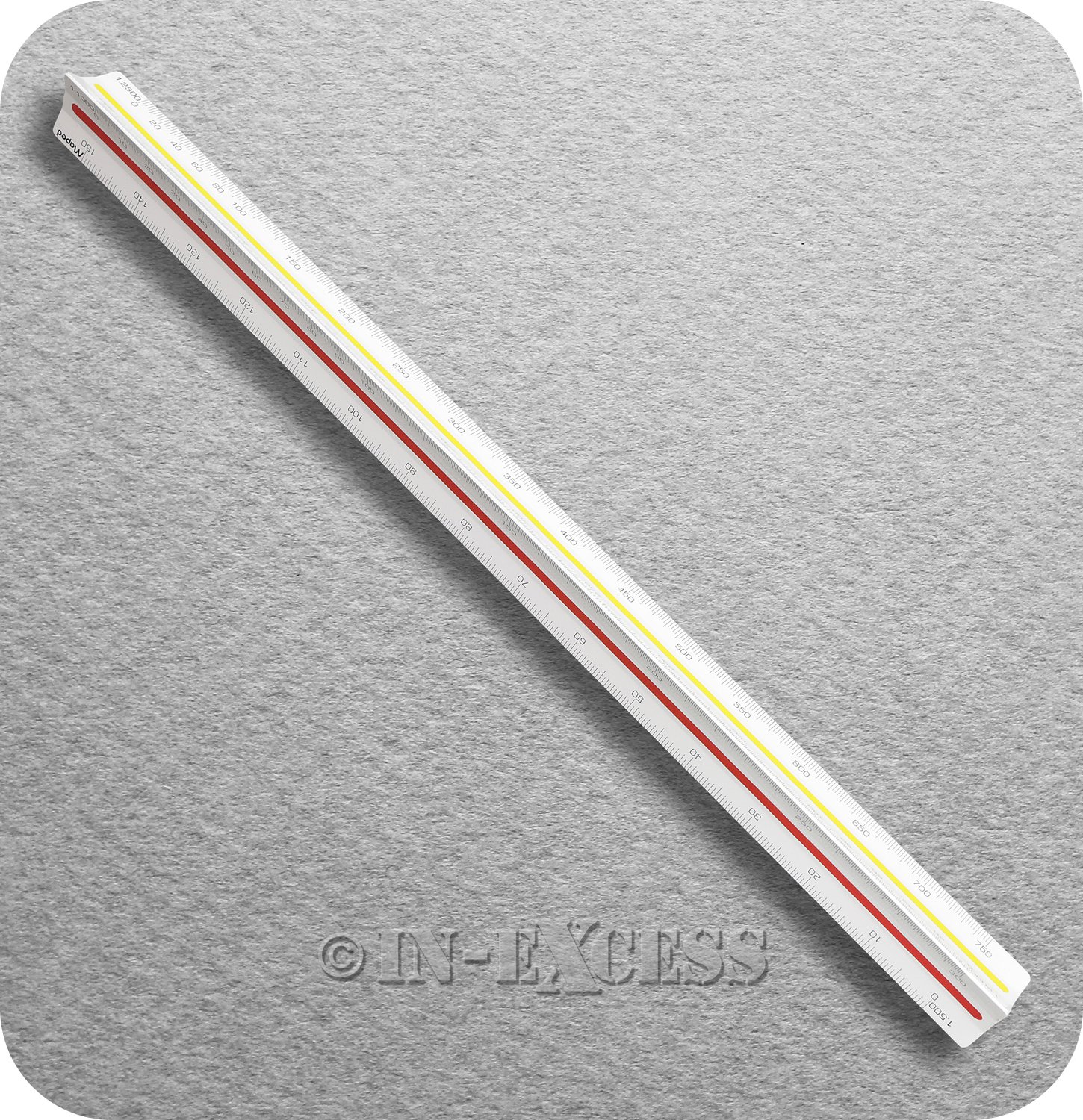 1450x1500 Maped Technic Triangular Architects Scaled Drawing Ruler - Drawing Ruler