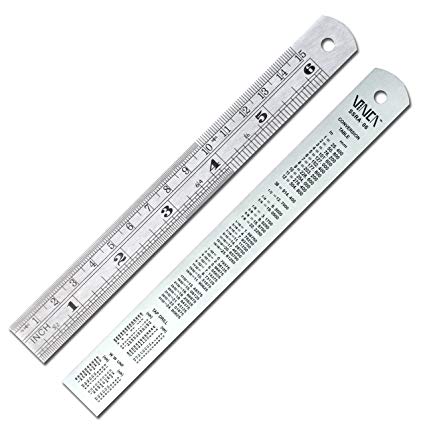 425x425 Vinca Ssra Stainless Steel Office Drawing Ruler - Drawing Ruler