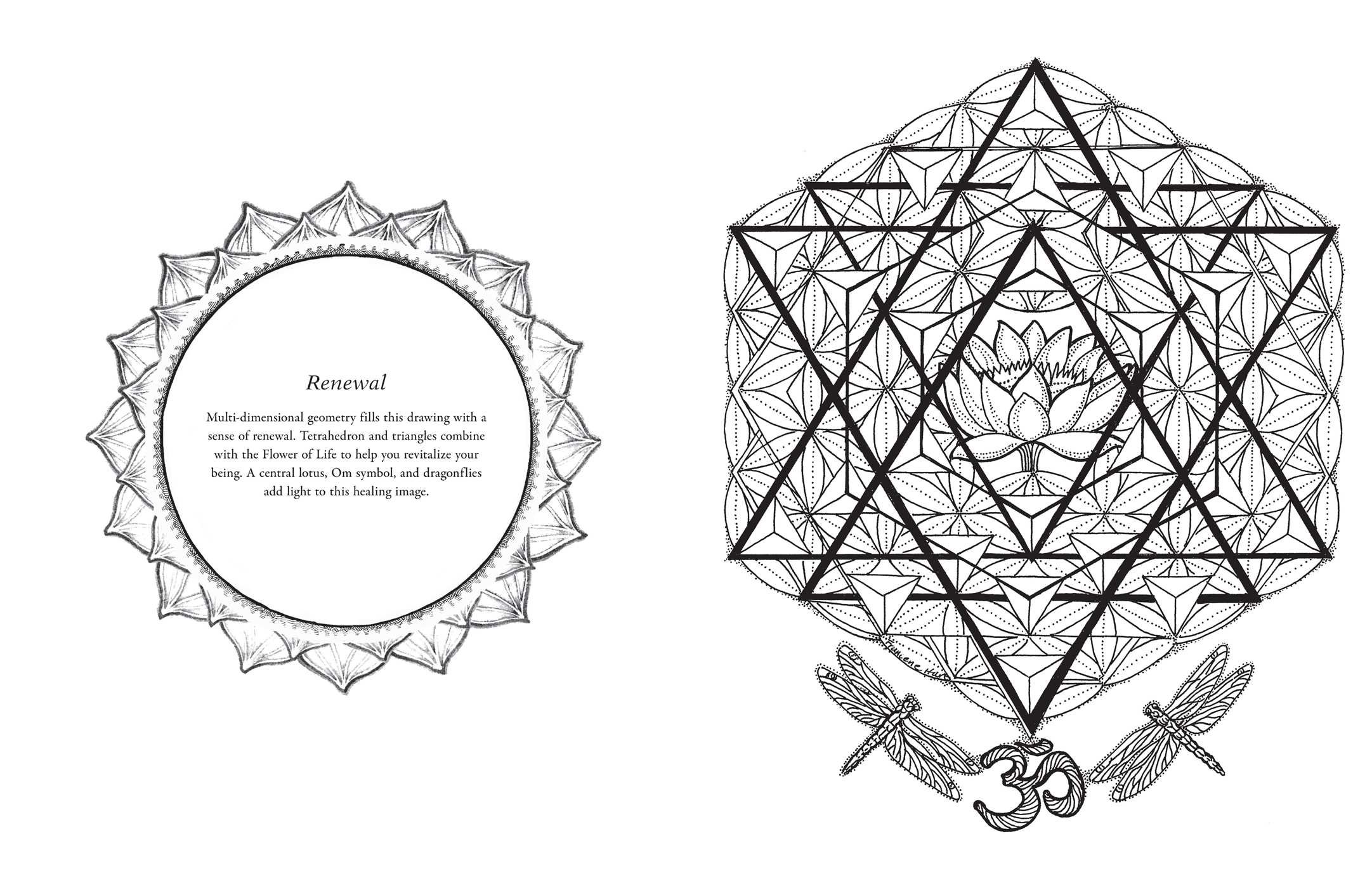 2163x1400 sacred geometry coloring book - Drawing Sacred Geometry