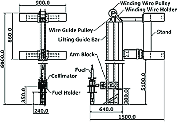 576x397 show assembly drawing of the underwater radiography scanner - Drawing Scanner
