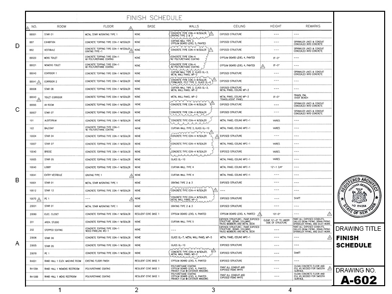 800x600 Jonathan Ochshorn - Drawing Schedule