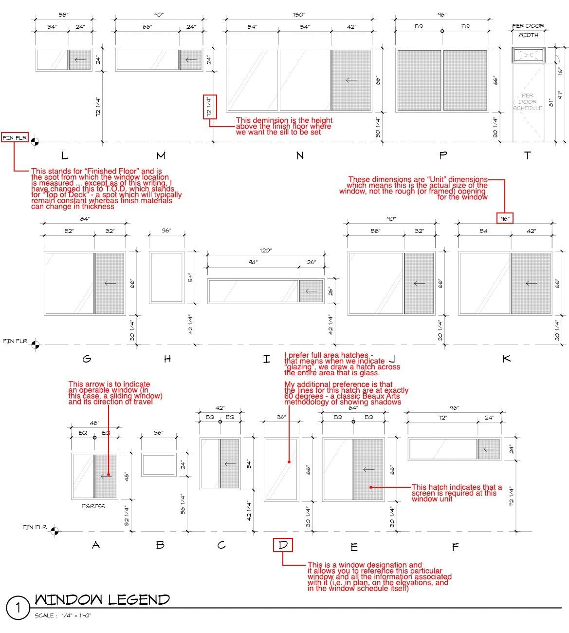 1169x1299 Architectural Graphics - Drawing Schedule