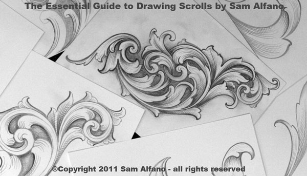 600x343 the essential guide to drawing scrolls - Drawing Scrollwork
