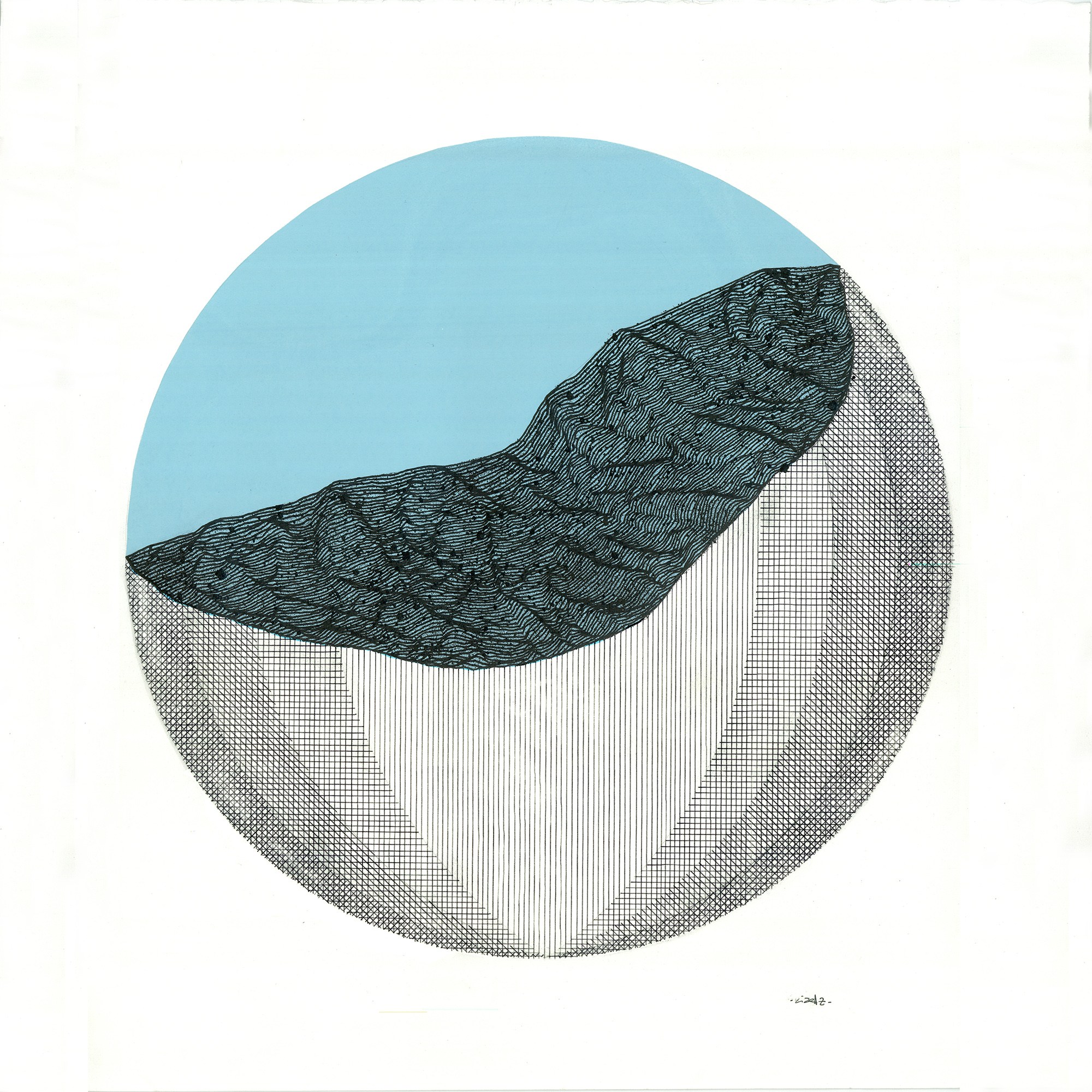 2000x2000 drawing series for erosion solo show - Drawing Series