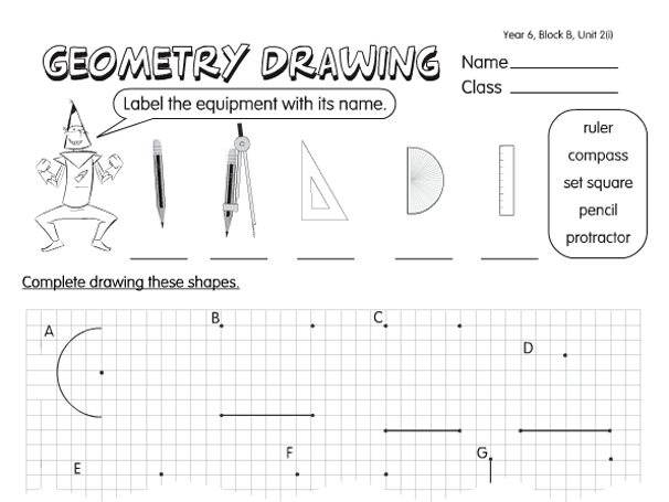 606x455 Geometry Drawing A Year D Shapes Worksheet - Drawing Shapes Worksheets