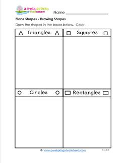 250x324 Worksheets - Drawing Shapes Worksheets
