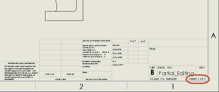 724x305 Solidworks Drawing How To Show Multiple Sheet Numbers - Drawing Sheet