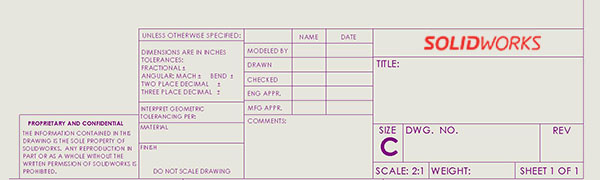 600x180 Applying Linked Properties To Drawing Sheet Formats - Drawing Sheet