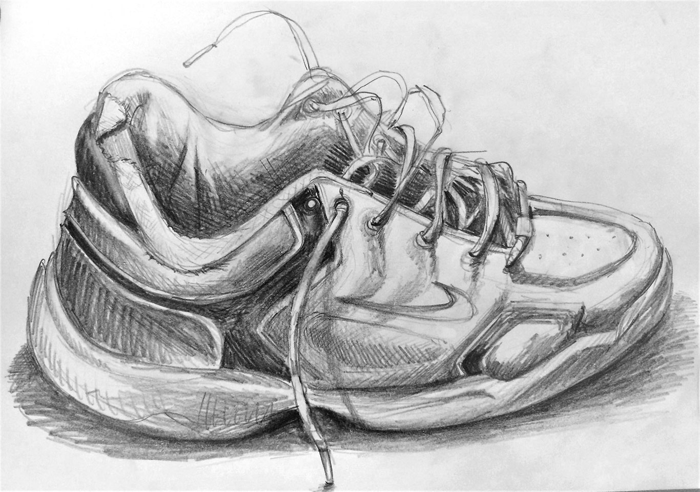 1366x960 Shoes Art Prof Visual Art Essentials - Drawing Shoes