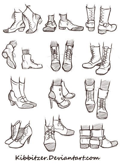 400x547 shoes reference sheet drawing references and resources scoop - Drawing Shoes