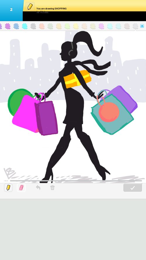 500x889 Shopping Drawings - Drawing Shopping