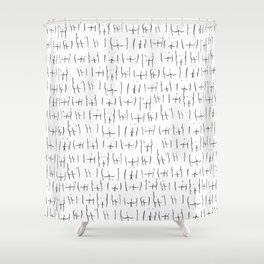 264x264 Drawing Shower Curtains - Drawing Shower Curtain