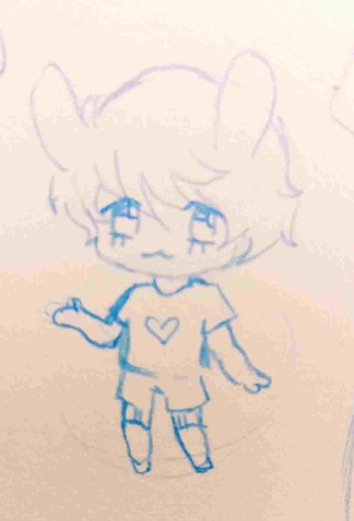 1176x1729 greenwood follow rhcom chibi holding notice sight drawing - Drawing Sight