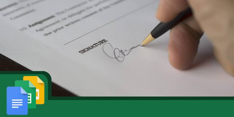 800x400 how to add a signature to google docs - Drawing Signature