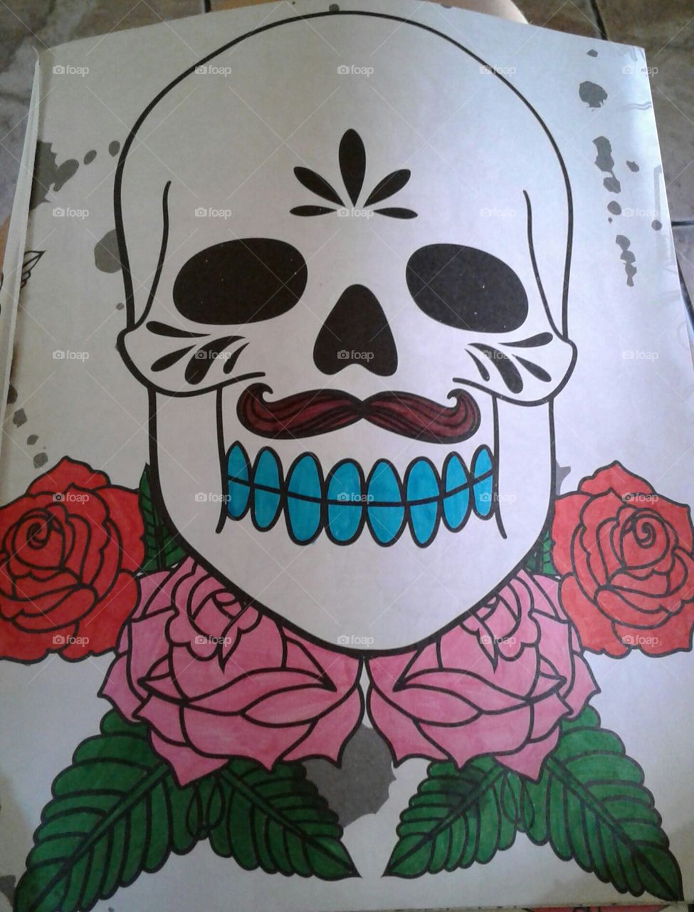 975x1280 Pintura Tem Varios Significado Stock Photo - Drawing Significado