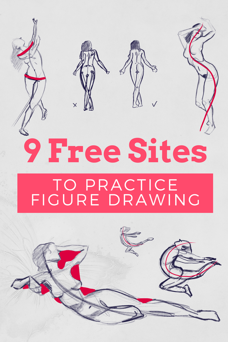 735x1102 free pose reference sites to practice figure drawing online - Drawing Sites