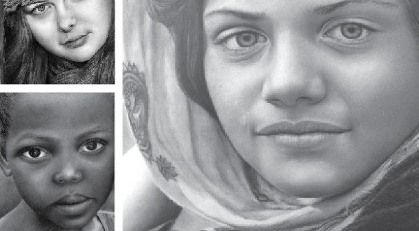 599x330 portrait drawing how to draw skin tones - Drawing Skin