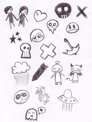 300x395 Cute Little Things We've All Drawn Cute And Cool Drawings - Drawing Small Things