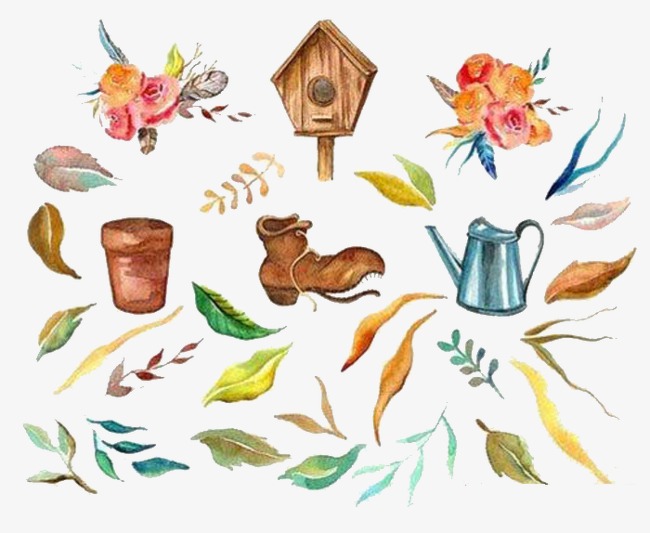 650x533 Drawing Small Things, Plant Leaves, Bird House, Shoe Png Image - Drawing Small Things