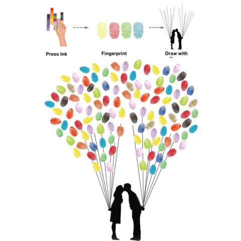 480x479 Fingerprint Drawing Small Things Store - Drawing Small Things