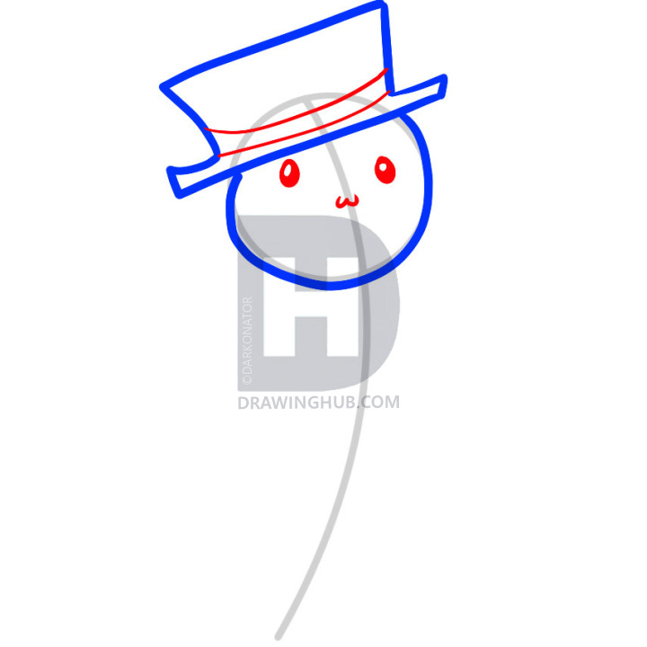 720x720 How To Draw A Snowman For Kids, Step - Drawing Snowman Eyes