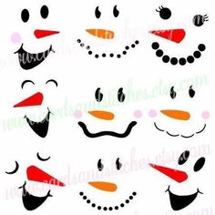 Drawing Snowman Eyes at PaintingValley.com | Explore collection of ...