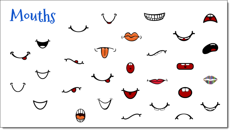 977x557 control alt achieve build a snowman with google slides - Drawing Snowman Eyes