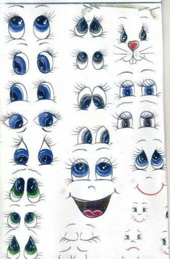 565x858 cute eye drawings expression for eyes sketches - Drawing Snowman Eyes