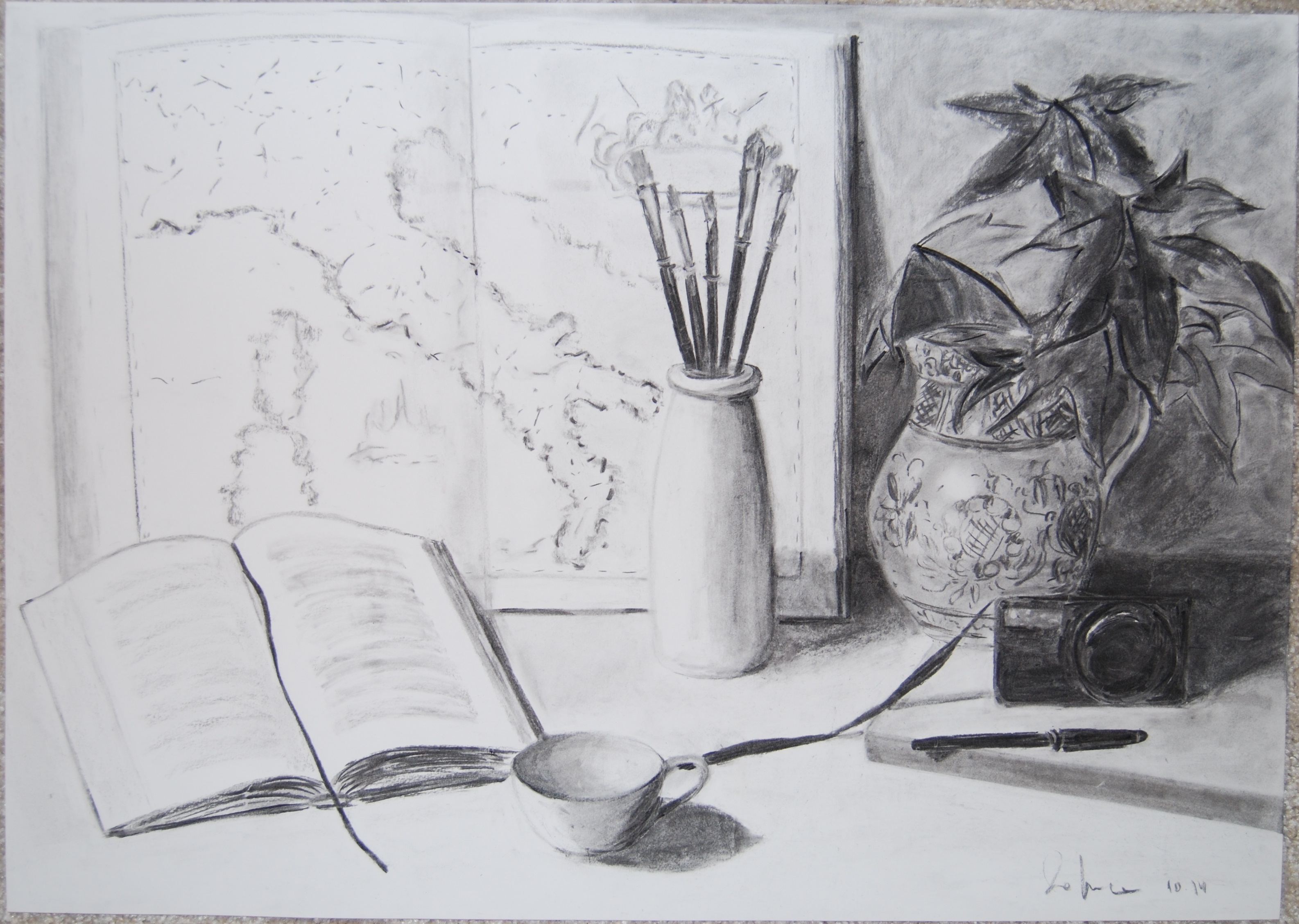 3172x2256 fruit drawing soft pastel for free download - Drawing Soft