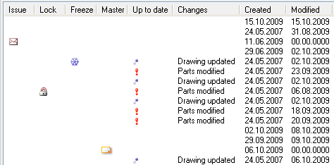 474x234 Drawing Status Flags Tekla User Assistance - Drawing Status