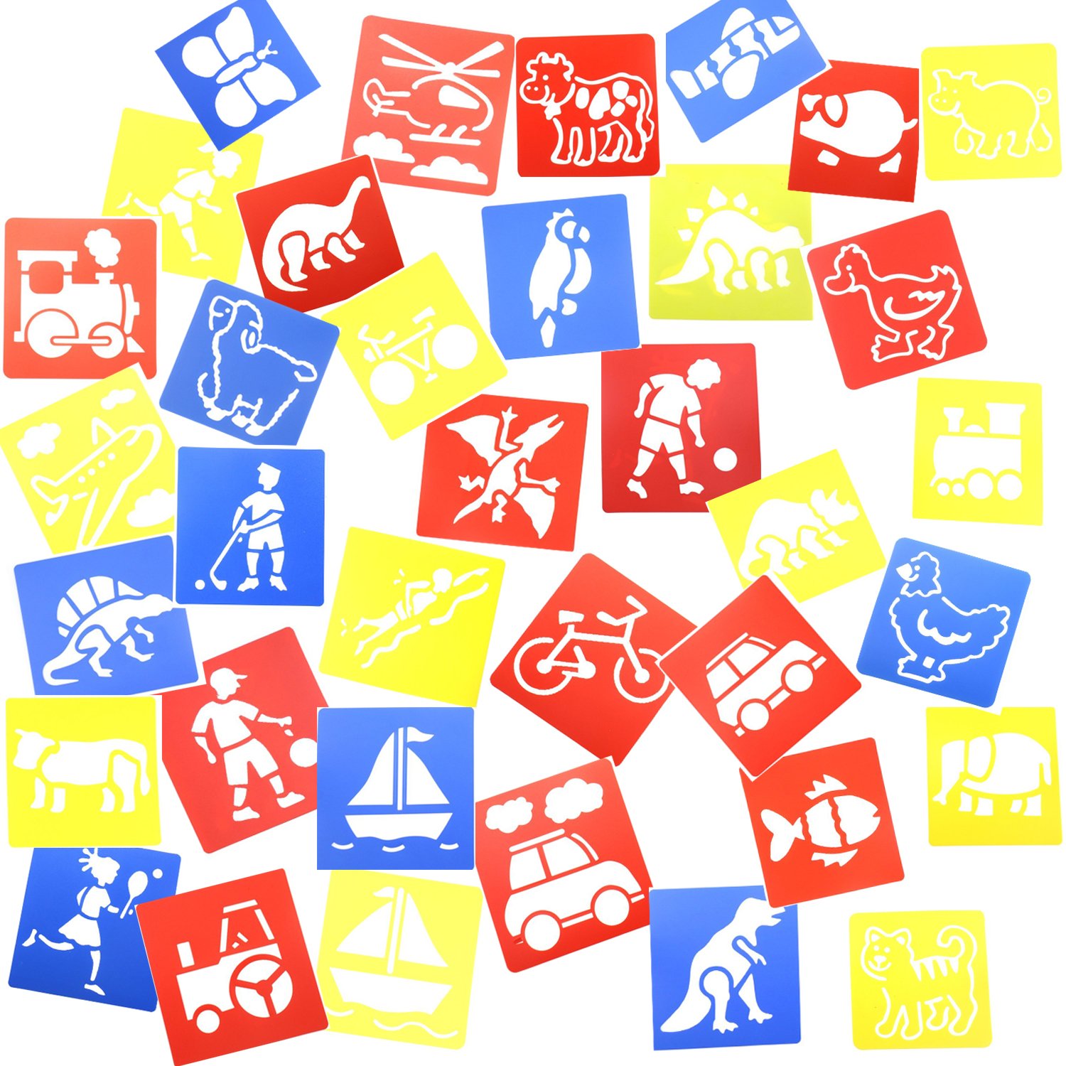 1500x1500 inxens plastic stencils for kids craft drawing - Drawing Stencils