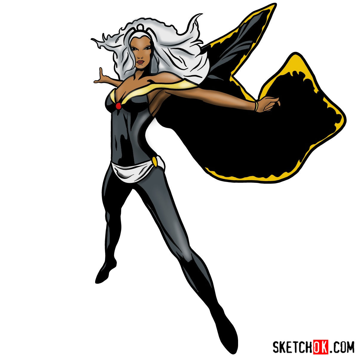 1200x1200 how to draw storm from x men - Drawing Storm