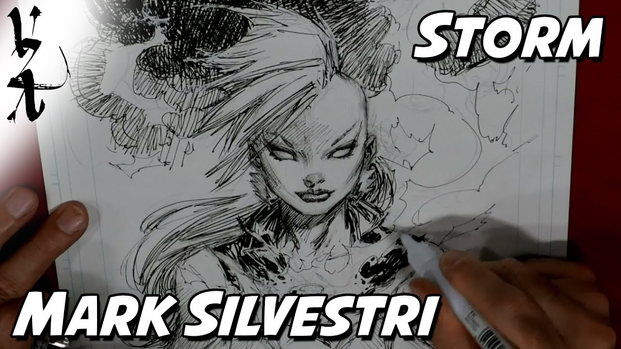 1280x720 marc silvestri drawing storm - Drawing Storm
