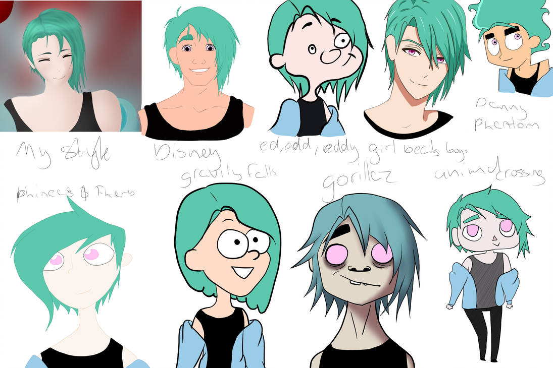 1095x730 Different Drawing Styles Magma - Drawing Styles