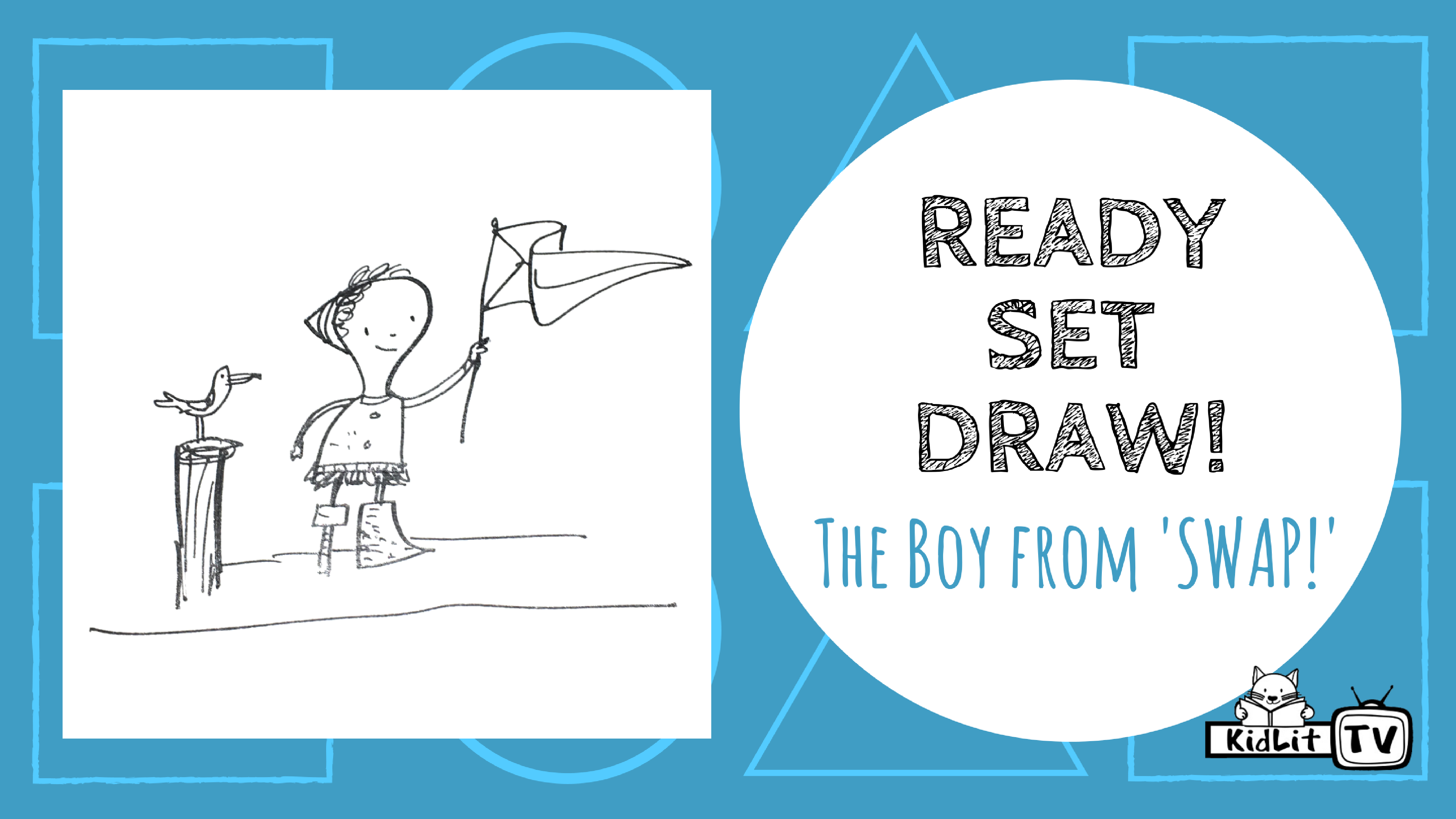 4000x2250 Ready Set Draw! Steve Light's Boy From Swap - Drawing Swap