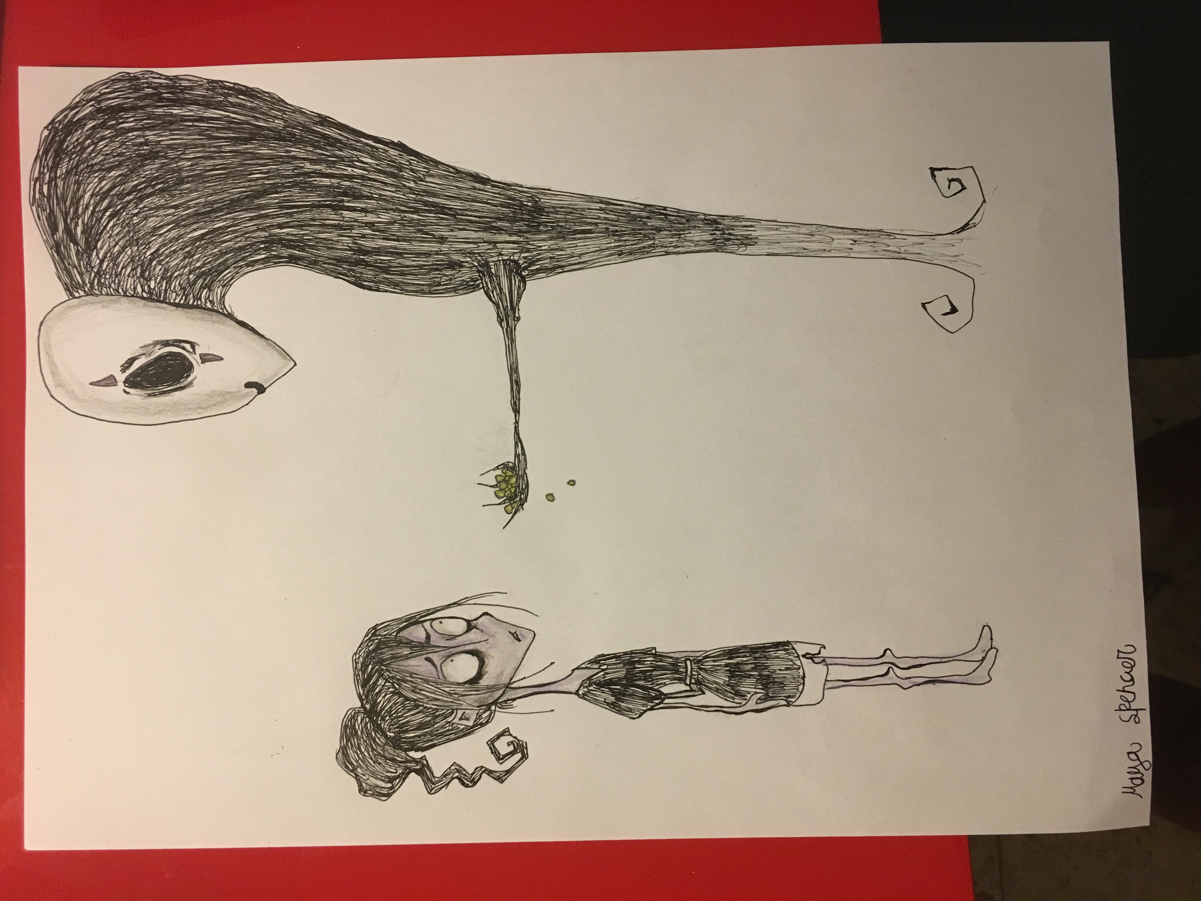 4032x3024 Style Swap Draw With Jazza Tim Burton And Spirited Away - Drawing Swap