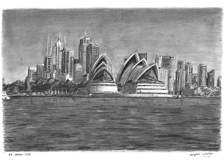 765x552 Sydney Opera House - Drawing Sydney