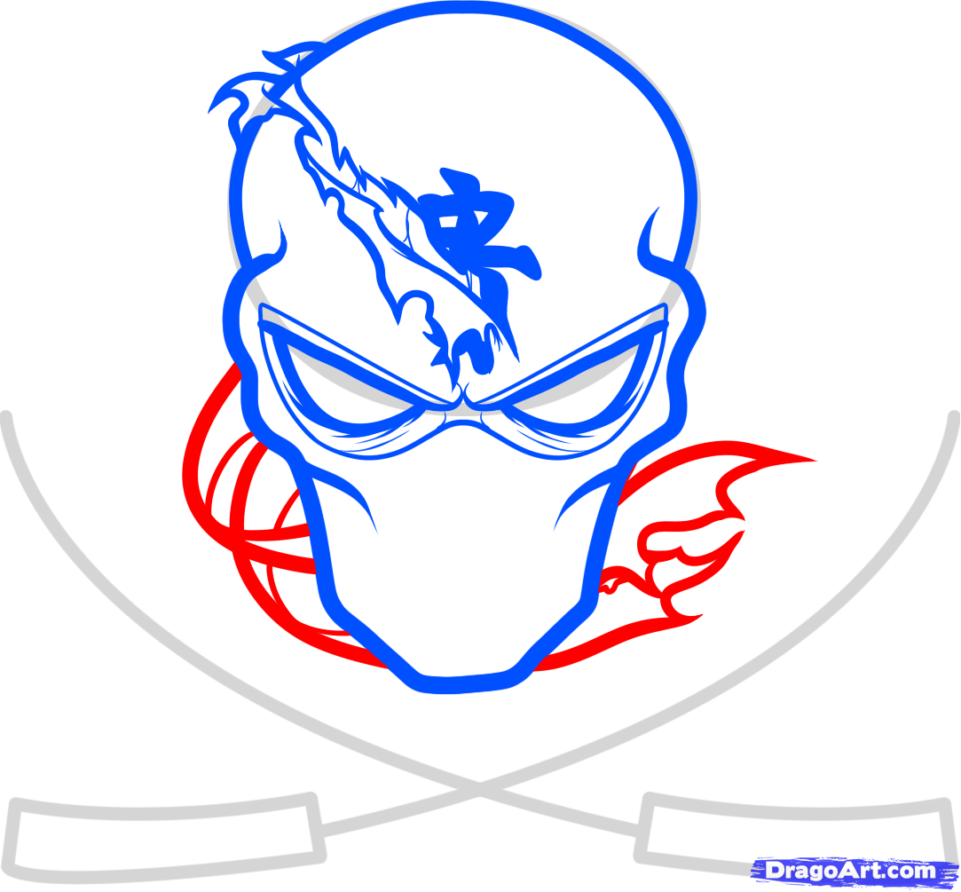 1083x1005 How To Draw A Ninja Tattoo, Ninja Tattoo, Step - Drawing Tattoos Step By Step