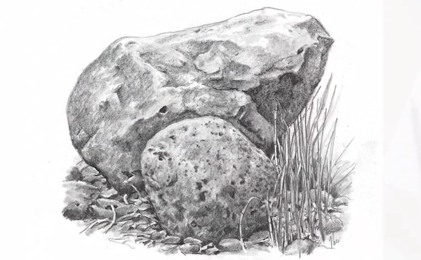 600x371 Ways To Spruce Up Your Landscape Pencil Drawings! - Drawing Textures With Pencil
